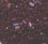 50g 5x4x2mm Garnet AB Lustre Tile Beads